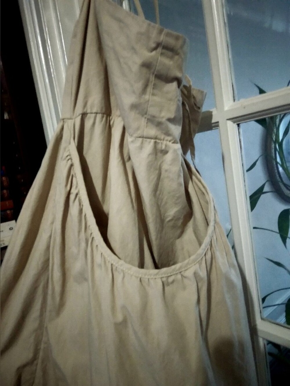 Boho Tan Midi Sun Dress - Picture 3 of 6